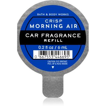 Bath & Body Works Crisp Morning Air parfum pentru masina rezervă 6 ml