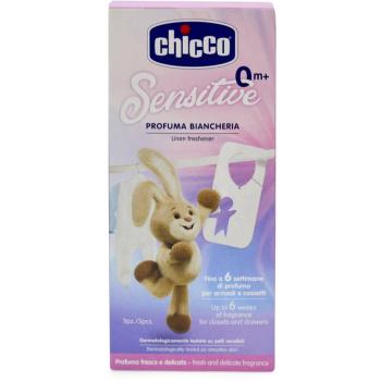 Chicco Sensitive Linen Freshener săculeți parfumați pentru dulap 3 buc