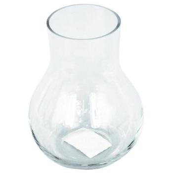 Vază din sticlă Ricey, transparent, 15 cm