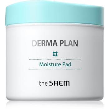 The Saem Derma Plan tampoane cosmetice din bumbac pentru o hidratare intensa 70 buc