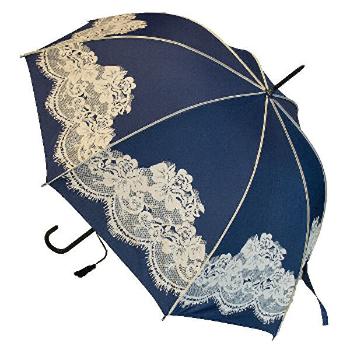 Blooming Brollies  Umbrelă pentru femei  Navy Vintage lace BCSVN