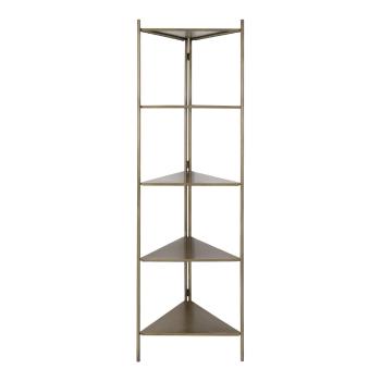 Bibliotecă metalică de culoare aurie 58,5x200 cm Display - Light & Living