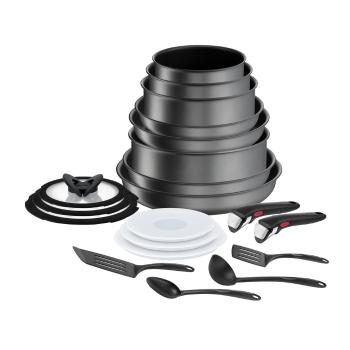 Set de vase pentru gătit 20 buc. din aluminiu Ingenio Daily Chef On – Tefal