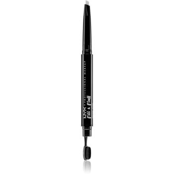 NYX Professional Makeup Fill & Fluff creion mecanic pentru sprancene culoare 09 - Clear