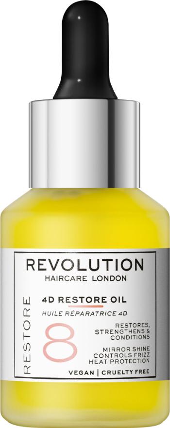 Revolution Haircare Ulei regenerativ pentru păr uscat și deteriorat 8 (4D Restore Oil) 30 ml