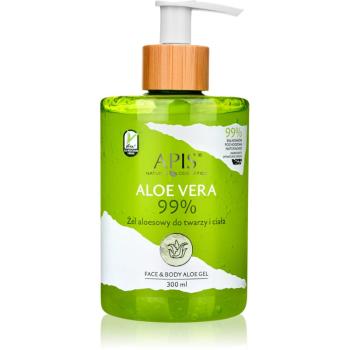 Apis Natural Cosmetics Aloe Vera gel intensiv de hidratare pentru față, corp și păr 300 ml