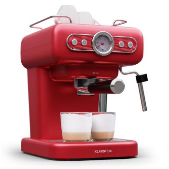 Klarstein Mașină Espresso Espressionata Evo, 950 W, 19 Bar, 1,2 L, 2 cești