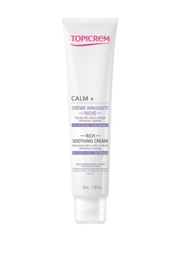 Topicrem Cremă calmantă și nutritivă pentru piele CALM +(Rich Soothing Cream) 40 ml