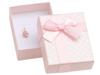 JK Box Cutie cadou roz pentru bijuterii AT-6 / A5