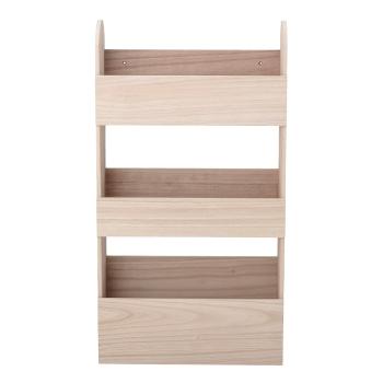 Bibliotecă de perete pentru copii din lemn de paulownia 38x70 cm Moris – Bloomingville Mini