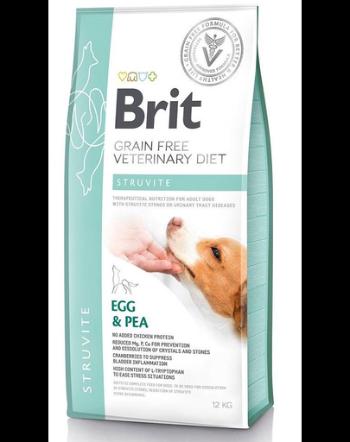 BRIT Veterinary Diets Dog Struvite Dieta veterinara pentru caini adulti cu probleme ale tractului urinar inferior 12 kg