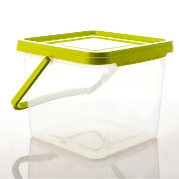 Doză plastic, cu mâner, 6,3 l