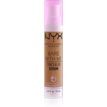 NYX Professional Makeup Bare With Me Concealer Serum hidratant anticearcan 2 in 1 culoare 09 Deep Golden 9,6 ml
