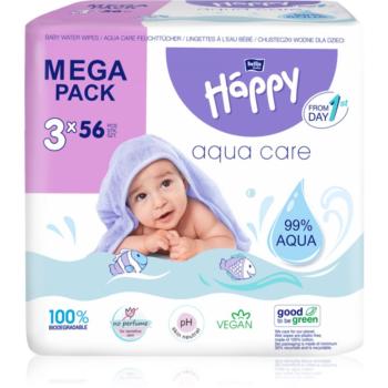 BELLA Baby Happy Aqua care Șervețele umede pentru copii 3x56 buc