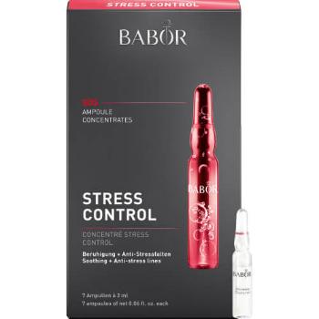 Babor Fiole pentru piele stresatăStress Control (Ampoules Concentrates) 7 x 2 ml