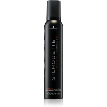 Schwarzkopf Professional Silhouette Super Hold spumă de păr fixare puternică 200 ml