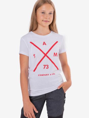 Sam 73 Tricou pentru copii Alb