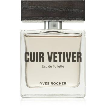 Yves Rocher Cuir Vétiver Eau de Toilette pentru bărbați 100 ml