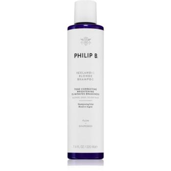 Philip B. Icelandic Blonde șampon pentru părul blond şi gri 220 ml