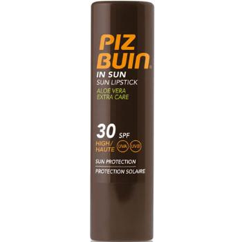 Piz Buin Balsam de buze cu Aloe Vera SPF 30 (In Sun Lipstick Aloe Vera Extra Care) 4.9 g