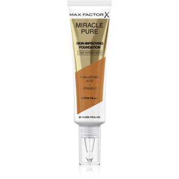 Max Factor Miracle Pure Skin machiaj persistent SPF 30 culoare 89 Warm Praline 30 ml
