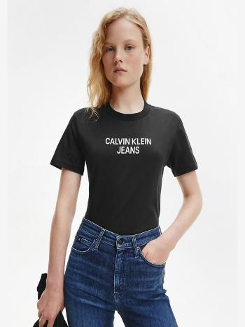 Calvin Klein Jeans Easy Institutional Tricou Negru