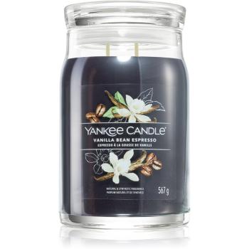 Yankee Candle Vanilla Bean Espresso lumânare parfumată Signature 567 g