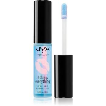 NYX Professional Makeup #thisiseverything ulei pentru buze culoare 02 Sheer Blue 8 ml