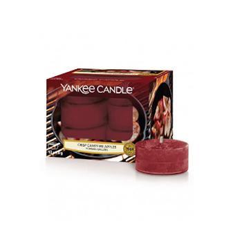 Yankee Candle Lumânări aromatice de ceai Crisp Campfire Apples 12 x 9,8 g