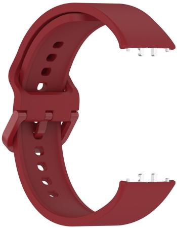 4wrist Curea pentru Samsung Fit 3 - Silicone Band Red