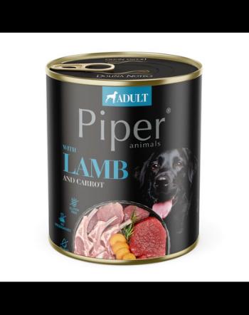 PIPER Hrana umeda cu miel si morcovi pentru caini 800 g