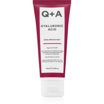 Q+A Hyaluronic Acid crema de fata hidratanta pentru utilizarea de zi cu zi 75 ml