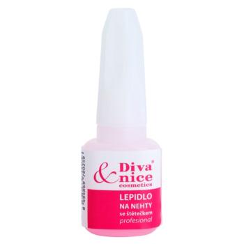 Diva & Nice Cosmetics Accessories adeziv pentru unghii cu pensula