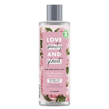 Love Beauty and Planet Gel de dus cu ulei de trandafiri si unt muru muru (Shower Gel) 400 ml