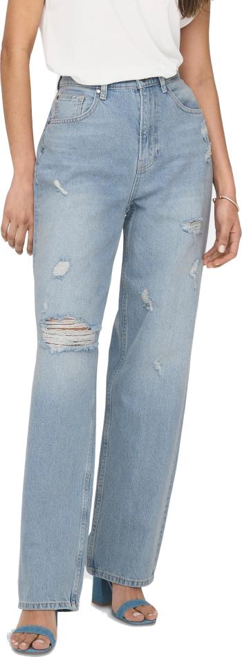 ONLY Blugi pentru femei ONLDEAN 15282727 Light Blue Denim 32/30