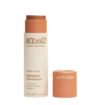 Attitude Iluminator cremos în baton Oceanly (Highlighter) 8,5 g Sunset Glow