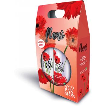 Naní Set cadou pentru îngrijirea baie Red Passion