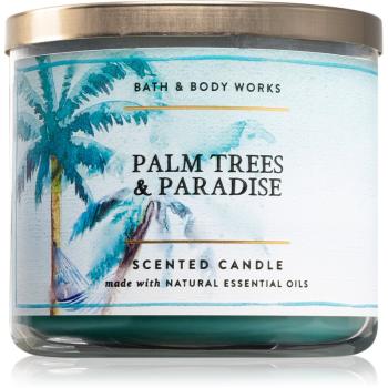 Bath & Body Works Palm Trees and Paradise lumânare parfumată 411 g