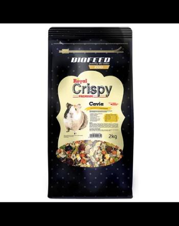 BIOFEED Royal Crispy Hrana premium pentru porcusori de Guineea 2 kg