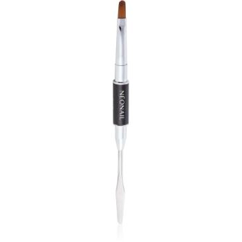 NEONAIL Duo Acrylgel Brush aplicator pentru aplicarea produselor cu textură de gel 1 buc