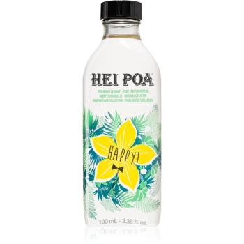 Hei Poa Tahiti Monoi Oil  Happy ulei multifunctional pentru corp si par 100 ml