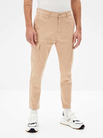 Celio Cargo Ronar Pantaloni Bej