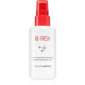 My Clarins Re-Fresh Hydrating Beauty Mist ceață de piele hidratantă și energizantă pentru corp 100 ml