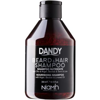 DANDY Beard & Hair Shampoo șampon pentru păr și barbă 300 ml