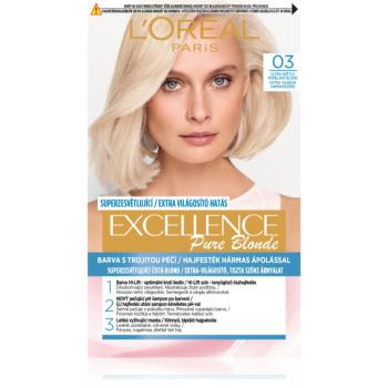 L’Oréal Paris Excellence Creme culoare par culoare 03 Ultra Light Ash Blonde 1 buc