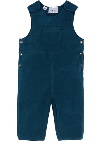 Pantaloni bebe cu bretele, fleece