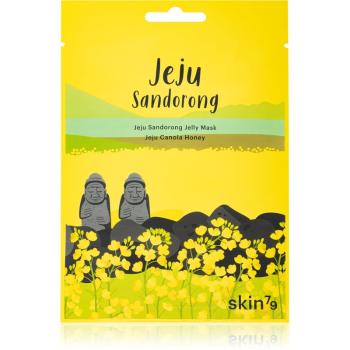 Skin79 Jeju Sandorong Jeju Canola Honey mască textilă de îngrijire pentru definirea pielii 33 g