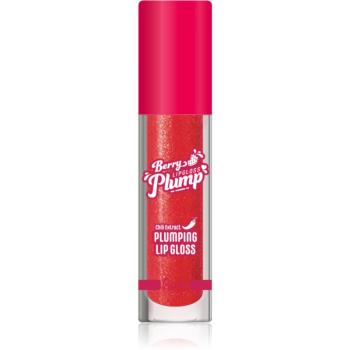 Rude Cosmetics Berry Plump lip gloss hidratant pentru volum culoare Strawberry Kiss 4 g