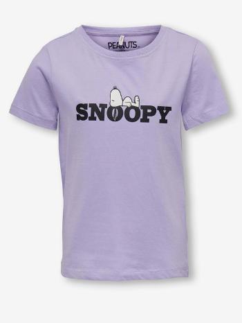 ONLY Peanuts Tricou pentru copii Violet