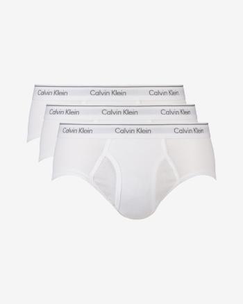 Calvin Klein Slipuri, 3 bucăți Alb